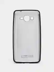 Черный силиконовый чехол на Samsung Galaxy J5, 2015