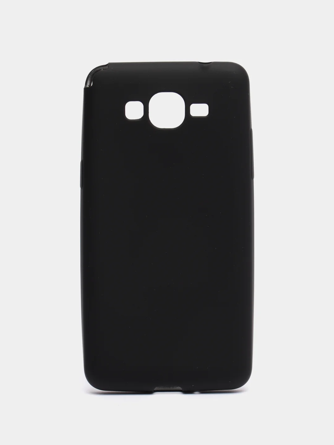 Черный силиконовый чехол на Samsung Galaxy J5, 2015