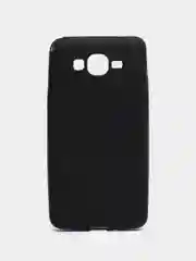 Черный силиконовый чехол на Samsung Galaxy J5, 2015