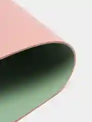 Мятный коврик для мыши, двусторонний, из экокожи, 25 х 21