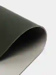 Зеленый коврик для мыши, двусторонний, из экокожи, 25 х 21
