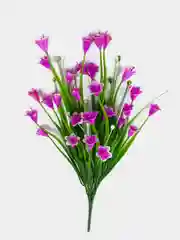 Искусственные цветы. Колокольчики (пластиковый букет). Композиция