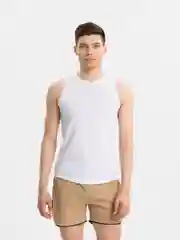 Белый майка мужская