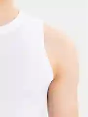 Белый майка мужская