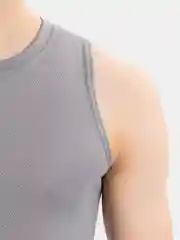 Серый майка мужская