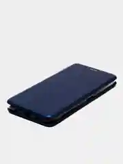 Синий чехол книжка для Honor X7 (Хонор Х7)