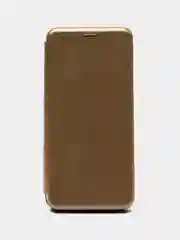 Золотой чехол книжка для Honor X7 (Хонор Х7)