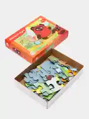Оранжевый макси-пазлы "Мультфильмы", 35 элементов