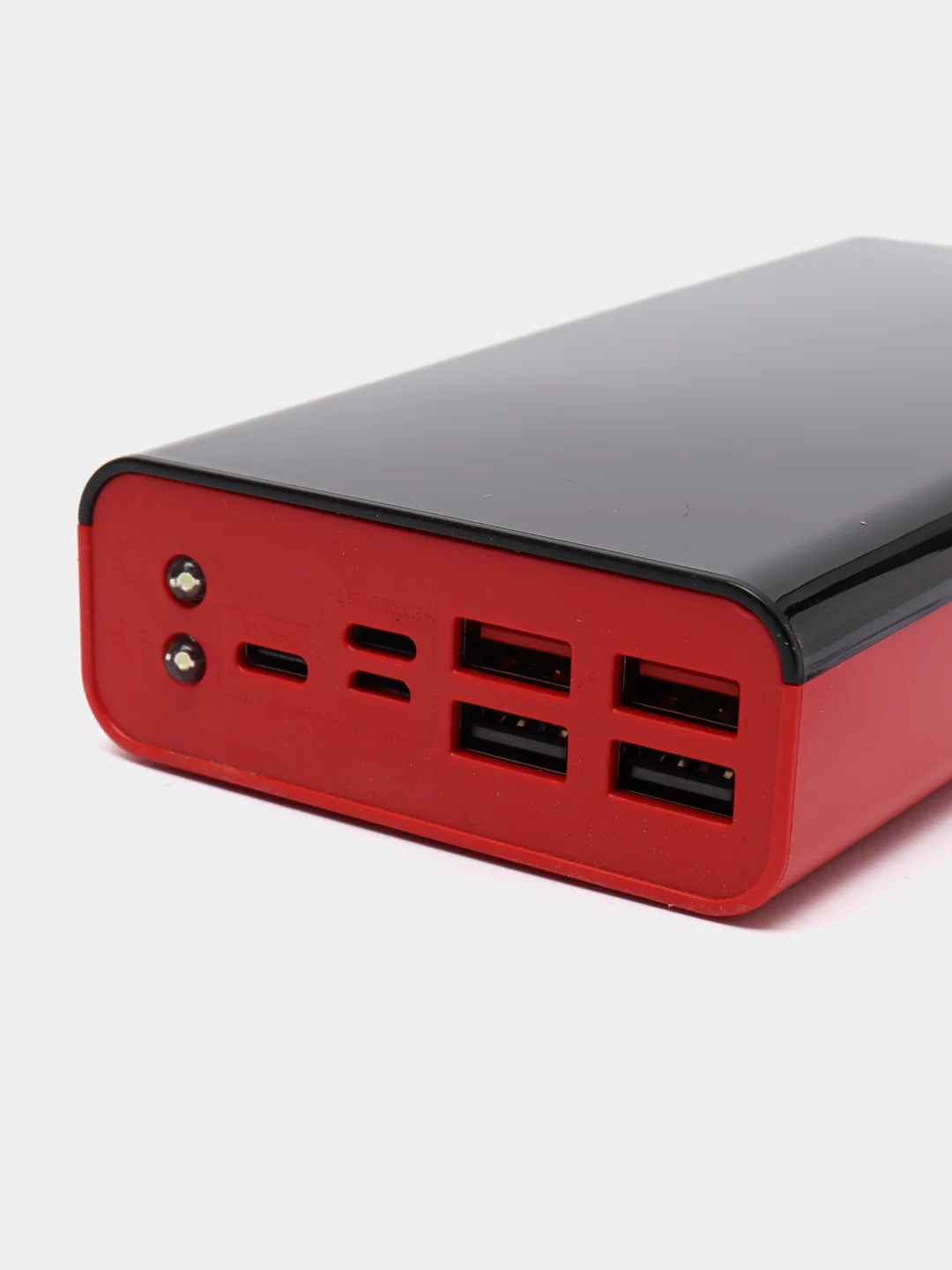 Красный внешний аккумулятор Power Bank, 40000 мА
