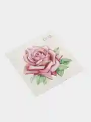 Коралловый мини тату / Временная, переводная татуировка/ 6*6 см