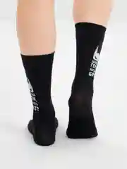 Угольный носки черные мужские "Брату"
