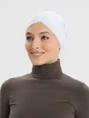 Белый шапка под платок