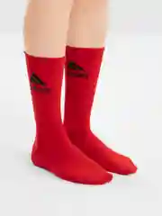 Красный носки мужские, высокие, из хлопка