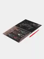 Набор для творчества "Гравюры. Человек-паук", с заданиями, 8 гравюр