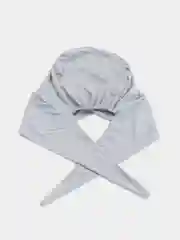 Серебряный бони шапочка, на завязке