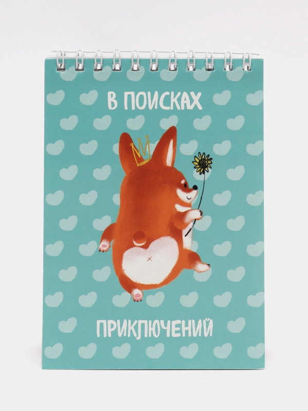 Скетчбук "Корги", А6, 40 л. 100 г/м