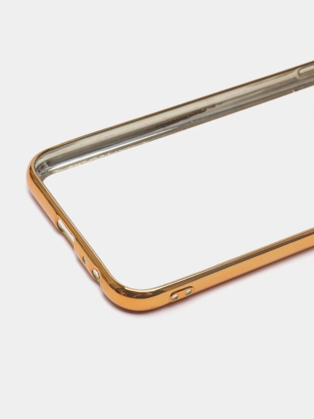 Золотой чехол-накладка для Samsung Galaxy j6+