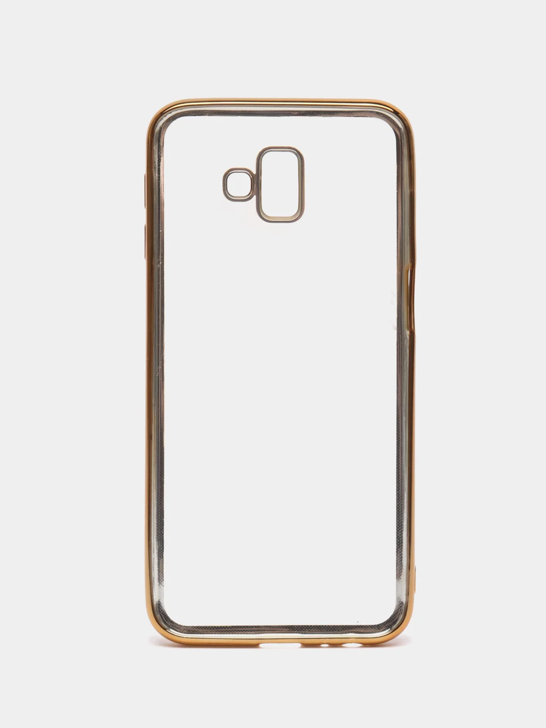 Золотой чехол-накладка для Samsung Galaxy j6+