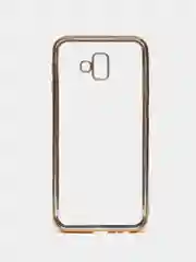 Золотой чехол-накладка для Samsung Galaxy j6+