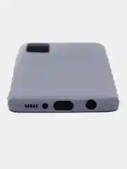 Сиреневый чехол накладка Samsung Galaxy A41