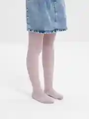 Пудровый колготки детские