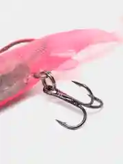 Розовый силиконовая приманка с крючком, 5 штук, 8 см, 13 г