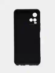Сиреневый силиконовый чехол для Vivo Y33s / Y21 2021, с принтом, с рисунком (Виво У33С / у21 2021)