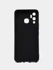 Оранжевый силиконовый чехол для Infinix HOT 12 PLAY NFC, с принтом, с рисунком (Хот 12 Плей)