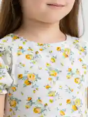 Желтый платье детское, со шлейфом