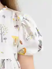 Белый платье детское