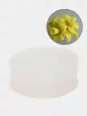 Белый молд силиконовый 3D "Нарцисс", "Сирень"