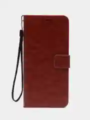 Багровый чехол-книжка с магнитной застежкой для Tecno Spark 9 Pro (Техно Спарк 9 Про)
