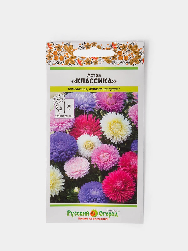 Семена Цветов Астра Классика