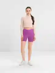 Фуксия шорты спортивные для йоги, фитнеса, бега