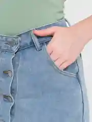 Юбка-шорты женские джинсовые, Denim