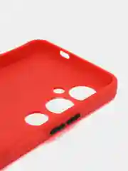 Зеленый силиконовый чехол для Tecno Pova 4 Pro (Техно Пова 4 Про), с карманом для карт, прозрачный