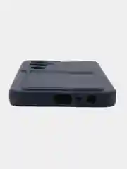 Морской силиконовый чехол для Tecno Pova 4 Pro (Техно Пова 4 Про), с карманом для карт, прозрачный