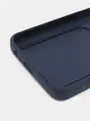 Морской силиконовый чехол для Tecno Pova 4 Pro (Техно Пова 4 Про), с карманом для карт, прозрачный
