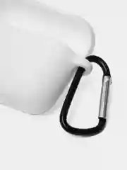 Белый чехол для беспроводных наушников Honor Choice Earbuds X силиконовый КАРТОФАН матовый