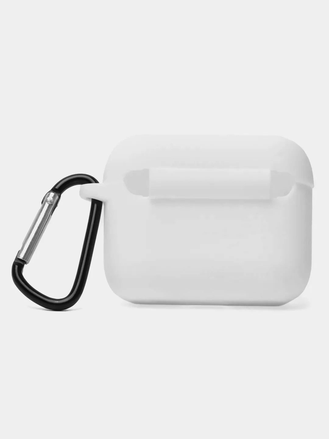 Белый чехол для беспроводных наушников Honor Choice Earbuds X силиконовый КАРТОФАН матовый