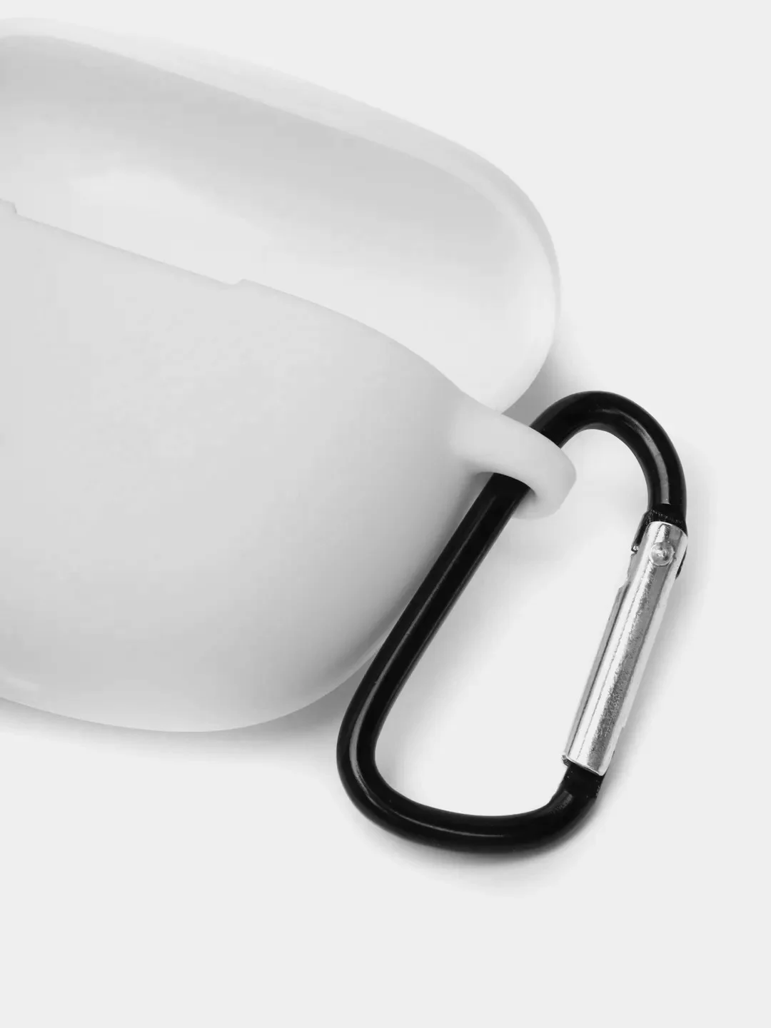 Белый чехол для беспроводных наушников Honor Choice Earbuds X3 Lite матовый КАРТОФАН силиконовый