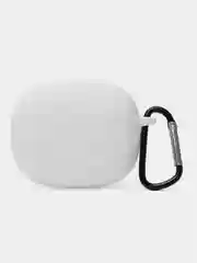 Белый чехол для беспроводных наушников Honor Choice Earbuds X3 Lite матовый КАРТОФАН силиконовый