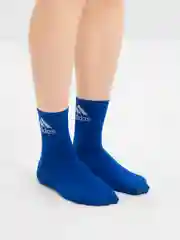 Синий носки мужские, высокие, из хлопка