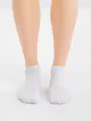 Белый мужские короткие носки