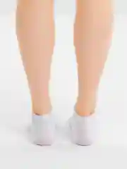 Белый мужские короткие носки