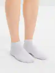 Белый мужские короткие носки