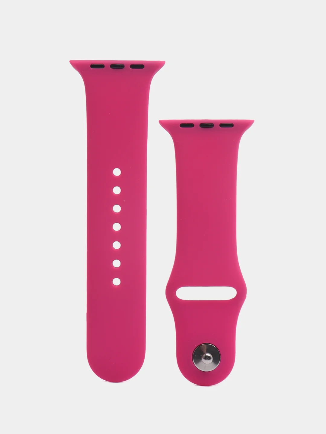 Силиконовый ремешок+чехол-накладка со стеклом для Apple watch 1, 2, 3, 4, 5, 6, 7, 8, se