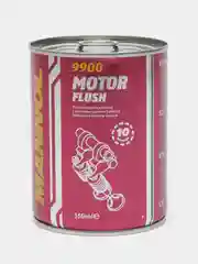Красный промывка двигателя "MANNOL", очиститель системы смазки, 9900 Motor Flush, 350 мл, 10 мин