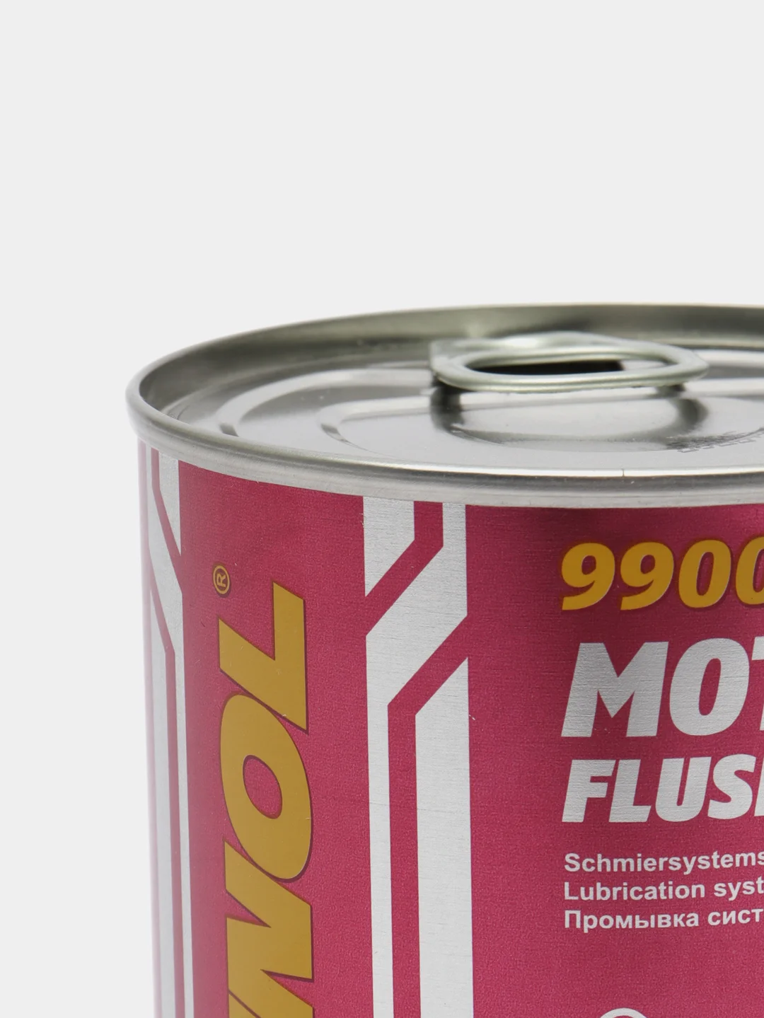 Красный промывка двигателя "MANNOL", очиститель системы смазки, 9900 Motor Flush, 350 мл, 10 мин