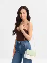 Мятный сумка женская